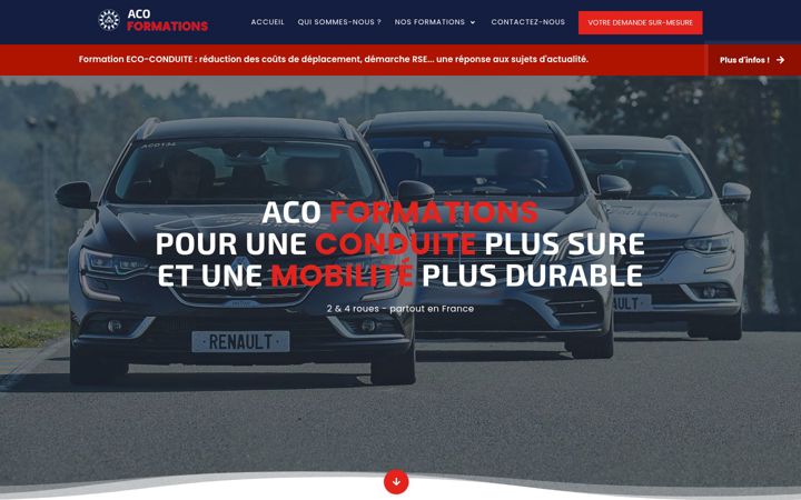 Screenshot of mapreventionaco.fr