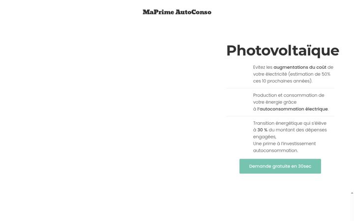 Screenshot of maprimeautoconso.fr