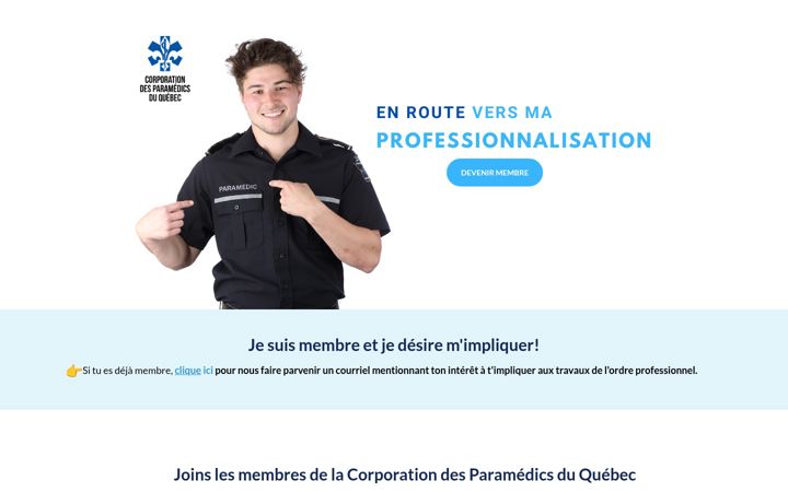 Screenshot of maprofessionnalisation.com