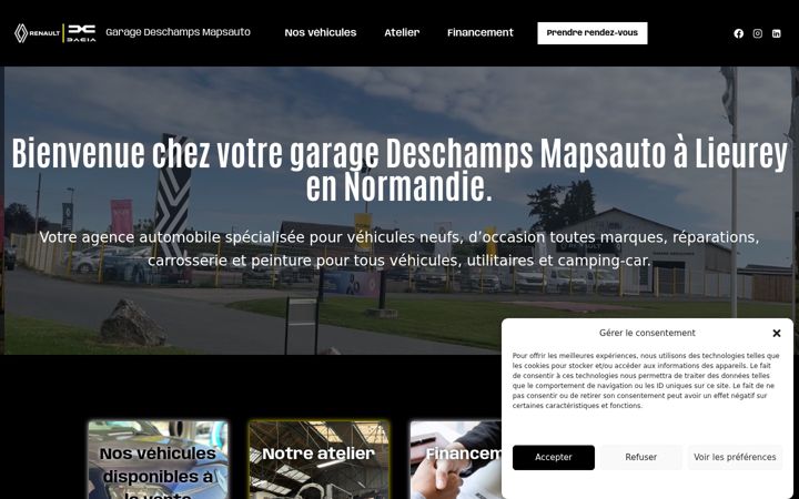 Screenshot of mapsauto.fr