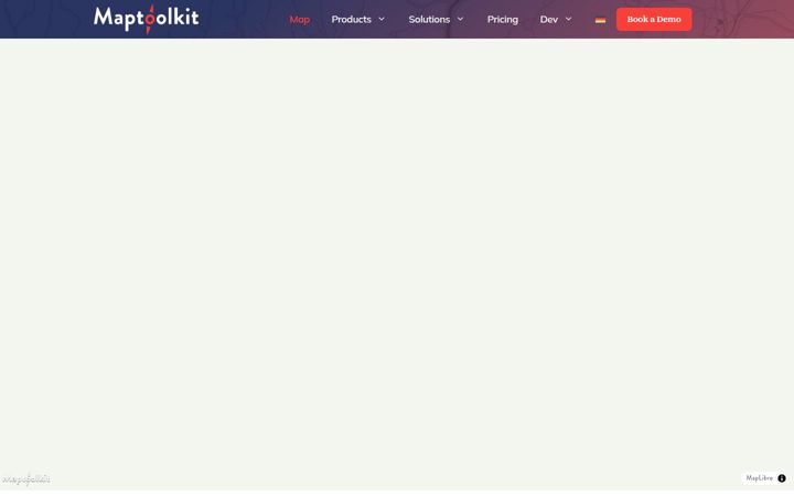 Screenshot of maptoolkit.net