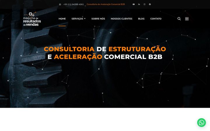 Screenshot of maquinaderesultadosdevendas.com