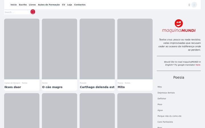 Screenshot of maquinamundi.com