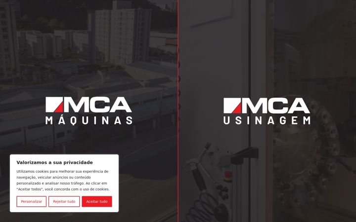 Screenshot of maquinasalmeida.com.br