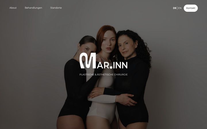 Screenshot of mar-inn.de