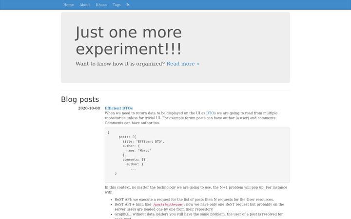 Screenshot of mar9000.org