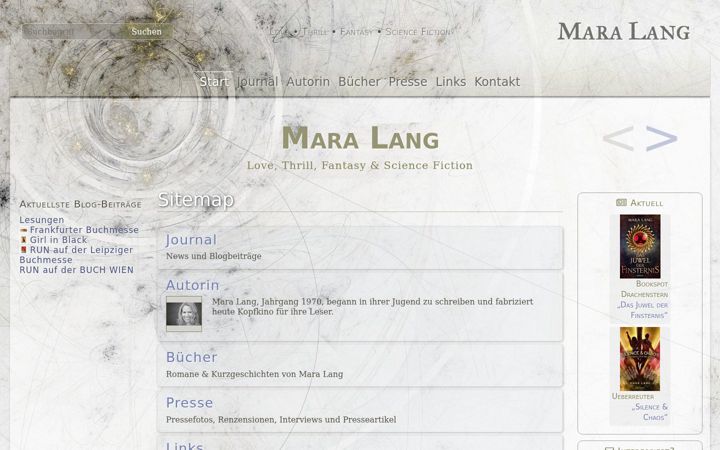Screenshot of mara-lang.com