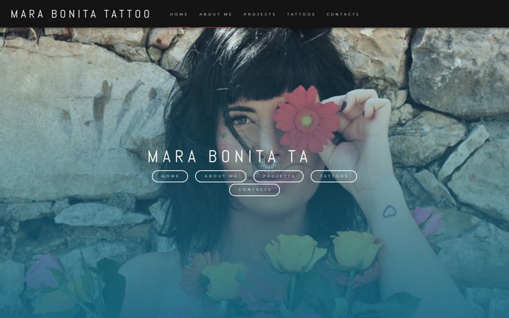 Screenshot of marabonitatattoo.altervista.org