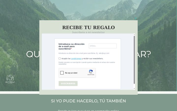 Screenshot of maradespujolcoach.com