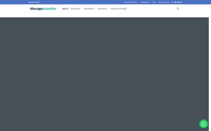 Screenshot of maragotransfer.com.br