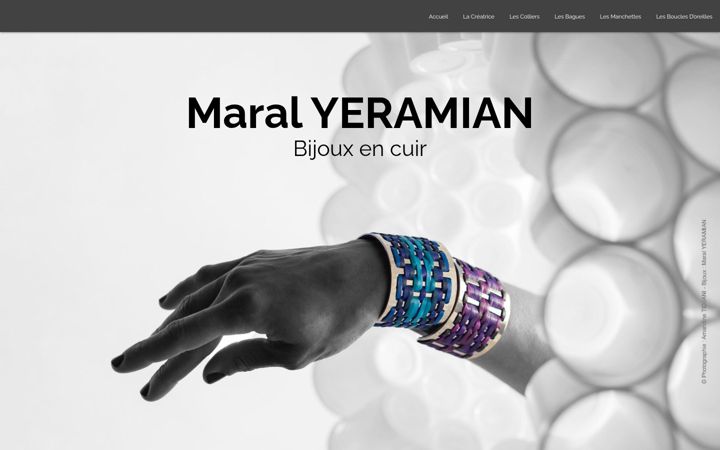 Screenshot of maral-creations.fr