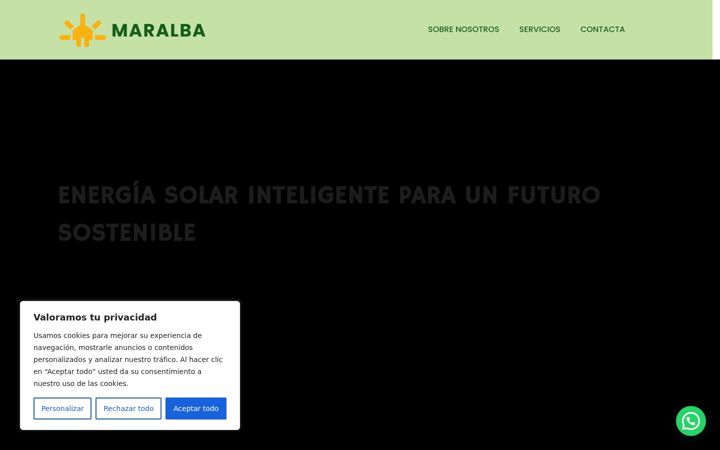 Screenshot of maralbaenergiagalicia.com