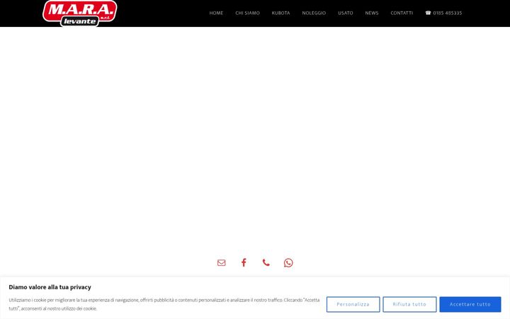 Screenshot of maralevante.com
