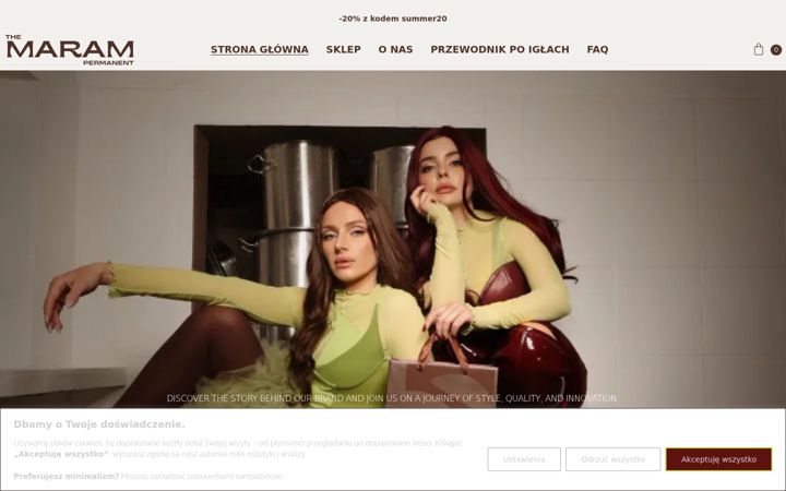 Screenshot of marampermanent.com