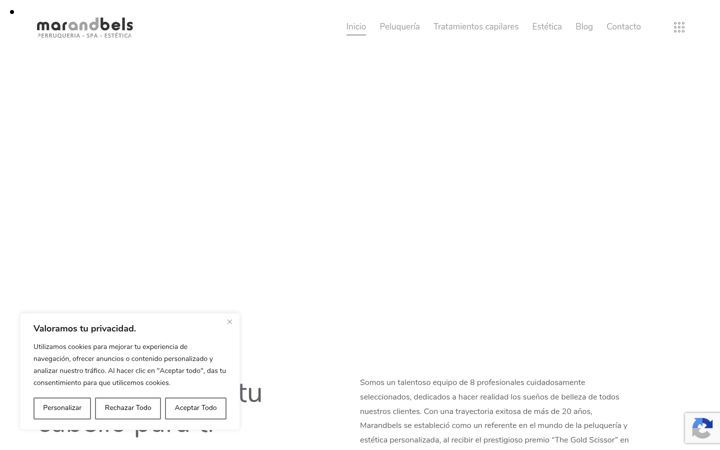 Screenshot of marandbels.com