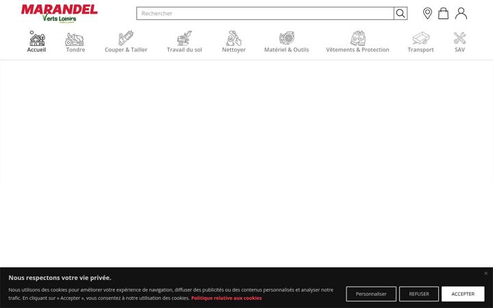 Screenshot of marandel-motoculture-pamiers.fr