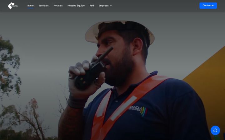 Screenshot of marandu.com.ar