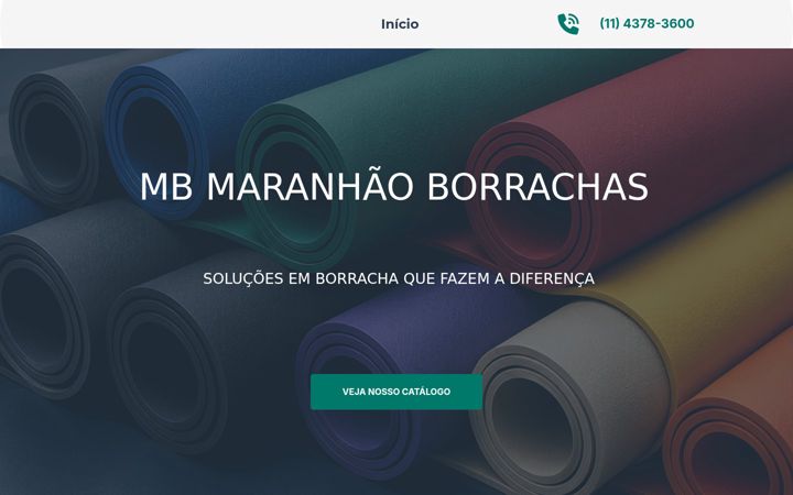 Screenshot of maranhaoborrachas.com.br