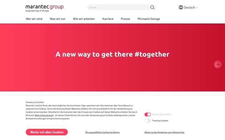 Screenshot ta' marantec-group.com