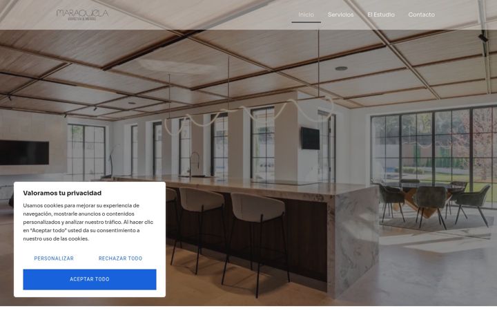 Screenshot of maraquelainteriorismo.com