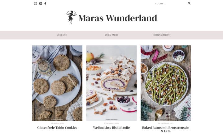 Screenshot of maraswunderland.de