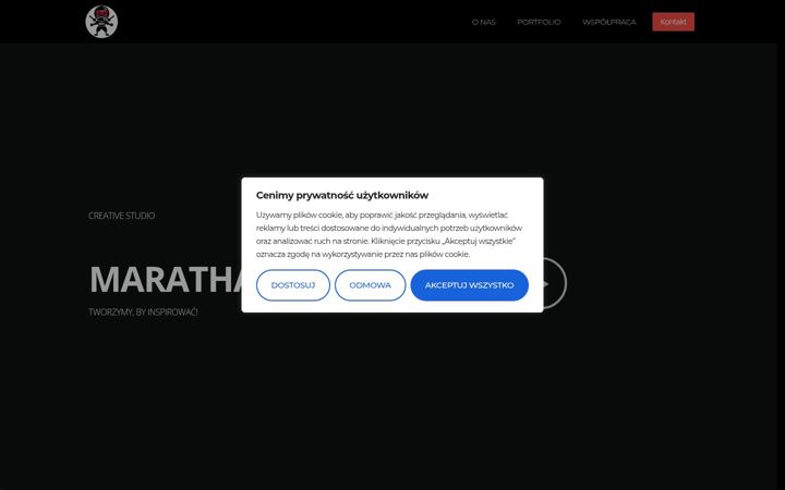 Screenshot of marathabitat.com