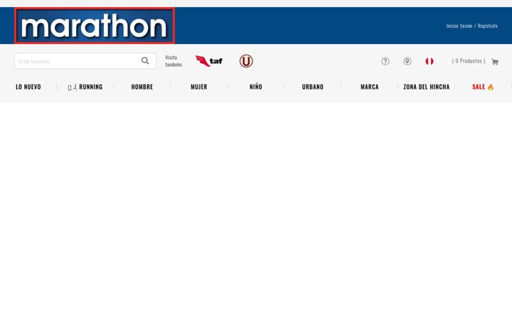 Screenshot of marathon.store