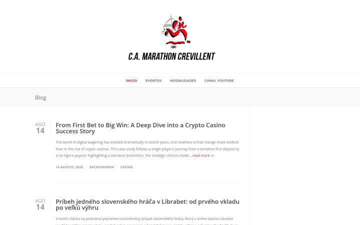 Screenshot of marathoncrevillent.com