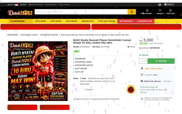 Screenshot of marathonshop.com.co
