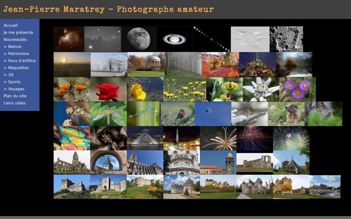Screenshot of maratreyjeanpierre.fr