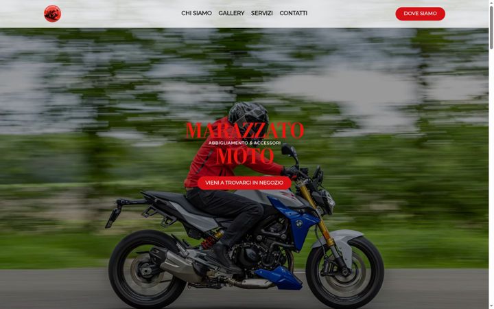 Screenshot of marazzatomoto.it