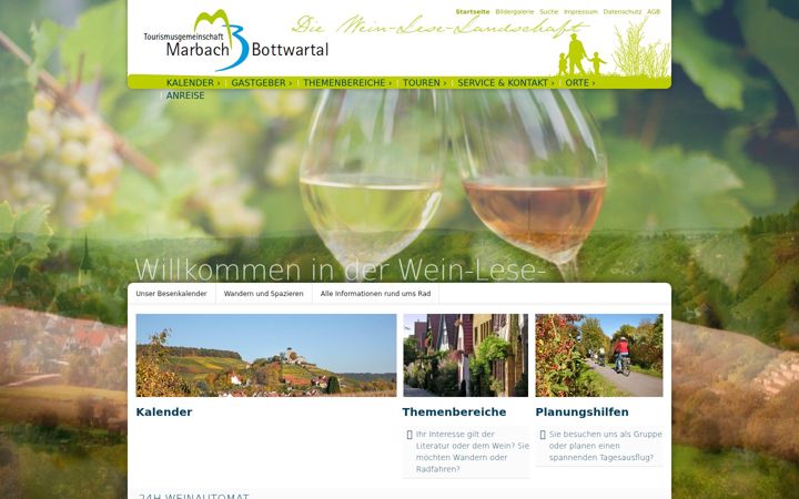 Screenshot of marbach-bottwartal.de