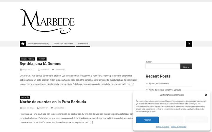 Screenshot of marbede.com