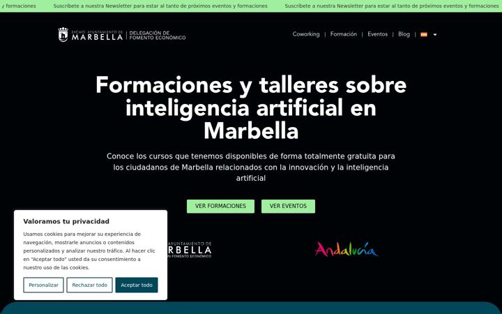 Screenshot of marbellup.es