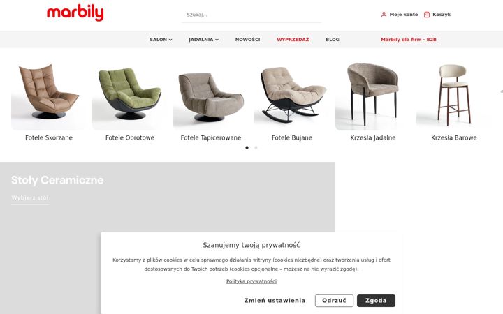 Screenshot of marbily.com