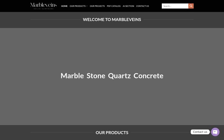 Screenshot of marble-veins.com