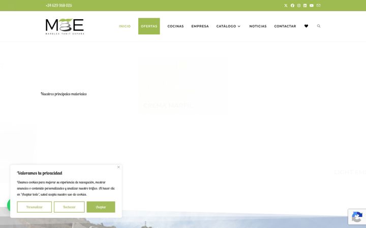 Screenshot of marblestanitspain.com