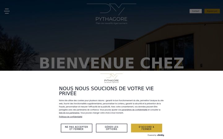 Screenshot of marbrerie-pythagore.fr