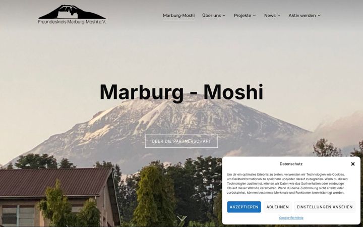 Screenshot of marburg-moshi.de