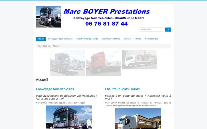 Screenshot of marc-boyer-prestations.fr