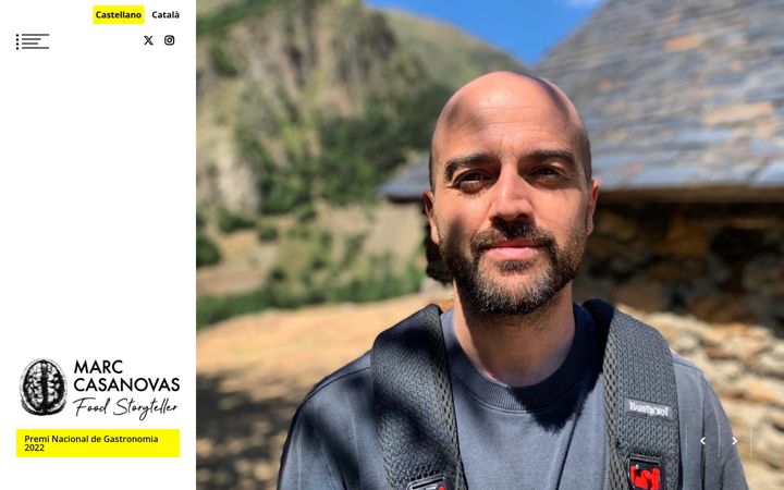 Screenshot of marc-casanovas.com