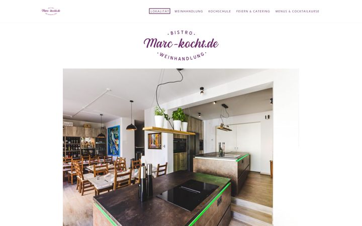 Screenshot of marc-kocht.de