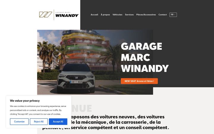 Screenshot of marc-winandy.lu