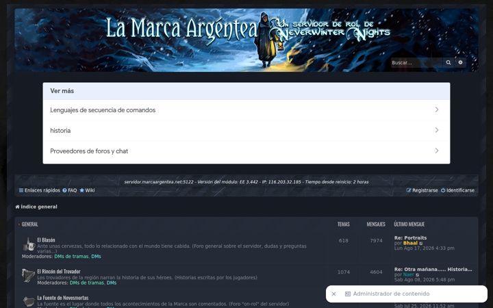 Screenshot of marcaargentea.net
