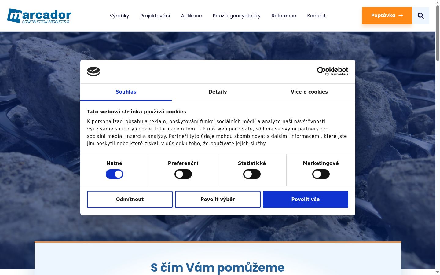 Zrzut ekranu banera zgody wyświetlanego przed jakąkolwiek interakcją