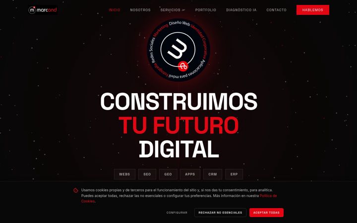 Screenshot of marcand.es