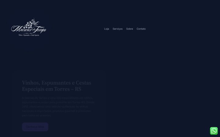 Screenshot of marcasdotempo.com.br