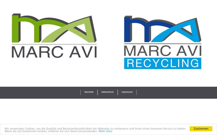 Screenshot of marcavi.de