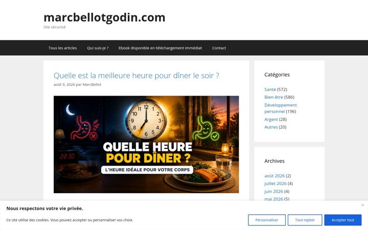 Screenshot of marcbellotgodin.com