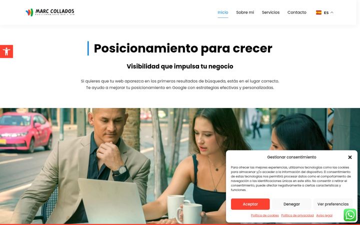 Screenshot of marccollados.com